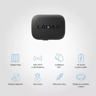 LAMAX GPS Locator + obojek