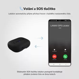 LAMAX GPS Locator + obojek