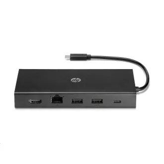 HP dock - Travel USB-C Multi Port Hub (bez adaptéru)