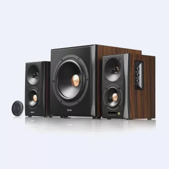 EDIFIER reproduktory S360DB, 155W, hnědá EDIFIER reproduktory S360DB, 155W, hnědá