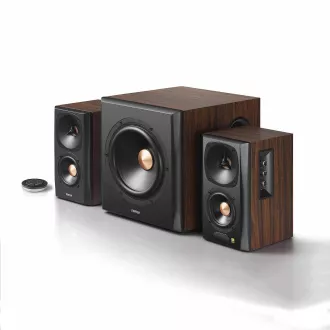 EDIFIER reproduktory S360DB, 155W, hnědá EDIFIER reproduktory S360DB, 155W, hnědá