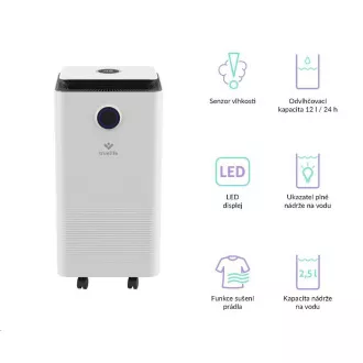 TrueLife AIR Dehumidifier DH5 Touch - odvlhčovač vzduchu TrueLife AIR Dehumidifier DH5 Touch - odvlhčovač vzduchu