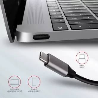 AXAGON HMC-6M2, USB 3.2 Gen 1 hub, porty 2x USB-A, HDMI, RJ-45 GLAN, SATA M.2 slot, PD 100W, kabel USB-C 18cm AXAGON HMC-6M2, USB 3.2 Gen 1 hub, porty 2x USB-A, HDMI, RJ-45 GLAN, SATA M.2 slot, PD 100W, kabel USB-C 18cm