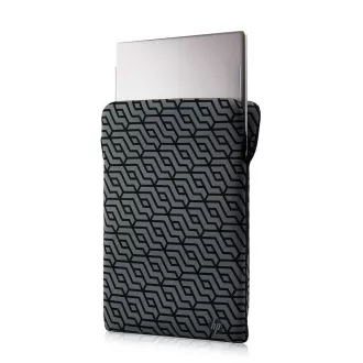 HP Protective Reversible 15 Blk/Geo Sleeve - pouzdro