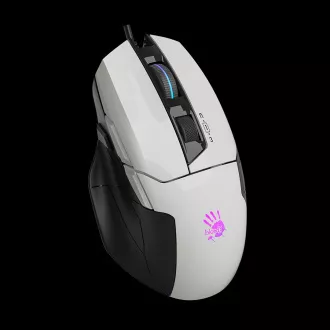 A4tech herní myš BLOODY W70MAX, USB, bílá
