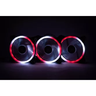 1stCOOL Fan KIT AURA EVO 1 ARGB, 3x Dual Ring ventilátor + ARGB Nano řadič 1stCOOL Fan KIT AURA EVO 1 ARGB, 3x Dual Ring ventilátor + ARGB Nano řadič