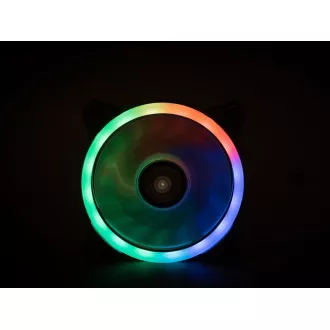 1stCOOL Fan AURA EVO Dual Ring ARGB ventilátor 12cm