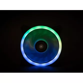 1stCOOL Fan AURA EVO Dual Ring ARGB ventilátor 12cm