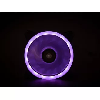 1stCOOL Fan AURA EVO Dual Ring ARGB ventilátor 12cm