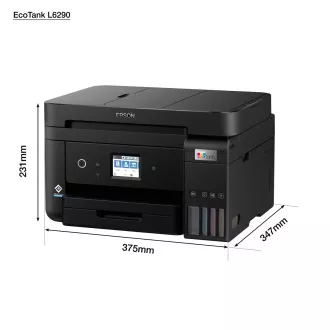 EPSON tiskárna ink EcoTank L6290, 4v1, A4, 1200x4800dpi, 33ppm, USB, Wi-Fi, LAN, Záruka 5 let po registraci zdarma EPSON tiskárna ink EcoTank L6290, 4v1, A4, 1200x4800dpi, 33ppm, USB, Wi-Fi, LAN, Záruka 5 let po registraci zdarma