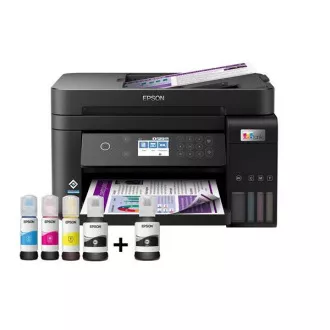 EPSON tiskárna ink EcoTank L6270, 3v1, A4, 1200x4800dpi, 33ppm, USB, Wi-Fi, LAN, Záruka 5 let po registraci zdarma EPSON tiskárna ink EcoTank L6270, 3v1, A4, 1200x4800dpi, 33ppm, USB, Wi-Fi, LAN, Záruka 5 let po registraci zdarma