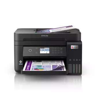 EPSON tiskárna ink EcoTank L6270, 3v1, A4, 1200x4800dpi, 33ppm, USB, Wi-Fi, LAN, Záruka 5 let po registraci zdarma EPSON tiskárna ink EcoTank L6270, 3v1, A4, 1200x4800dpi, 33ppm, USB, Wi-Fi, LAN, Záruka 5 let po registraci zdarma