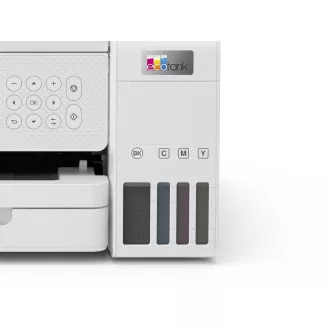 EPSON tiskárna ink EcoTank L6276, 3v1, A4, 1200x4800dpi, 33ppm, USB, Wi-Fi, LAN, bílá, Záruka 5 let po registraci zdarma EPSON tiskárna ink EcoTank L6276, 3v1, A4, 1200x4800dpi, 33ppm, USB, Wi-Fi, LAN, bílá, Záruka 5 let po registraci zdarma