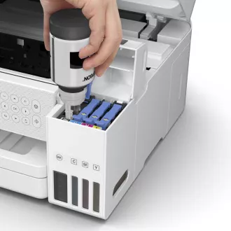 EPSON tiskárna ink EcoTank L6276, 3v1, A4, 1200x4800dpi, 33ppm, USB, Wi-Fi, LAN, bílá, Záruka 5 let po registraci zdarma EPSON tiskárna ink EcoTank L6276, 3v1, A4, 1200x4800dpi, 33ppm, USB, Wi-Fi, LAN, bílá, Záruka 5 let po registraci zdarma