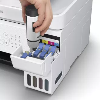 EPSON tiskárna ink EcoTank L5296, 4v1, A4, 1440x5760dpi, 33ppm, USB, Wi-Fi, LAN, bílá EPSON tiskárna ink EcoTank L5296, 4v1, A4, 1440x5760dpi, 33ppm, USB, Wi-Fi, LAN, bílá