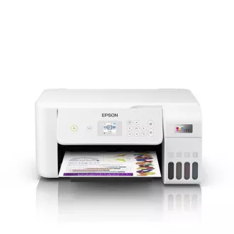 EPSON tiskárna ink EcoTank L3266, 3v1, A4, 1440x5760dpi, 33ppm, USB, Wi-Fi, bílá