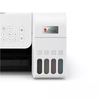 EPSON tiskárna ink EcoTank L3266, 3v1, A4, 1440x5760dpi, 33ppm, USB, Wi-Fi, bílá