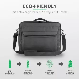 TRUST Brašna na notebook 15.6" Atlanta Carry Bag ECO TRUST Brašna na notebook 15.6" Atlanta Carry Bag ECO