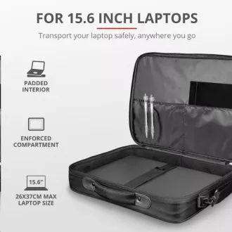 TRUST Brašna na notebook 15.6" Atlanta Carry Bag ECO TRUST Brašna na notebook 15.6" Atlanta Carry Bag ECO