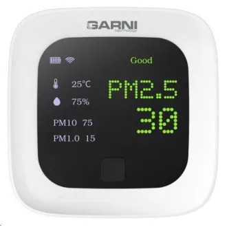 GARNI 210T OneCare - chytrý měřič kvality vzduchu