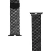 Tactical 333 Loop Magnetický Kovový Řemínek pro Apple Watch 1/2/3/4/5/6/SE 38/40mm Black