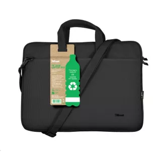 TRUST Pouzdro na notebook 16" Bologna Slim Laptop Bag Eco, černá TRUST Pouzdro na notebook 16" Bologna Slim Laptop Bag Eco, černá