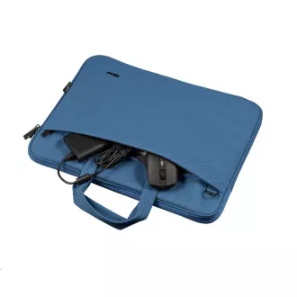 TRUST Pouzdro na notebook 16" Bologna Slim Laptop Bag Eco, modrá TRUST Pouzdro na notebook 16" Bologna Slim Laptop Bag Eco, modrá