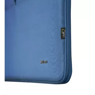 TRUST Pouzdro na notebook 16" Bologna Slim Laptop Bag Eco, modrá TRUST Pouzdro na notebook 16" Bologna Slim Laptop Bag Eco, modrá