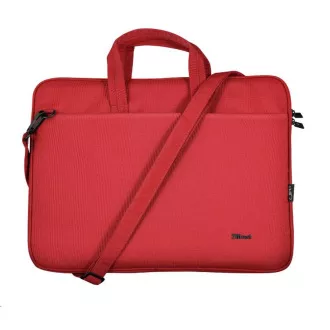 TRUST Pouzdro na notebook 16" Bologna Slim Laptop Bag Eco, červená