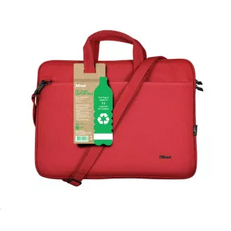 TRUST Pouzdro na notebook 16" Bologna Slim Laptop Bag Eco, červená
