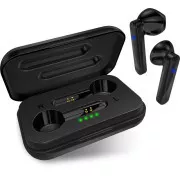 CONNECT IT sluchátka do uší s mikrofonem True Wireless SonicBass, černá
