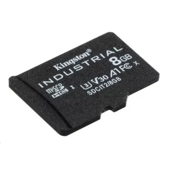Kingston MicroSDHC karta 8GB Industrial C10 A1 pSLC Card Single Pack