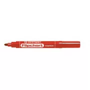 Značkovač Centropen 8550 na Flipchart červený válcový hrot 2,5mm