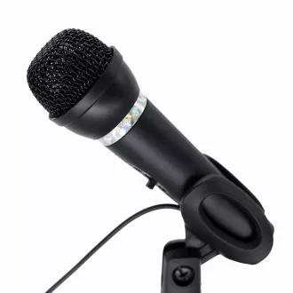GEMBIRD mikrofon na stůl MIC-D-04, HQ, černá GEMBIRD mikrofon na stůl MIC-D-04, HQ, černá