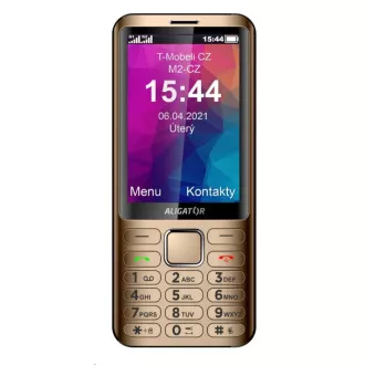 Aligator D950 Dual SIM, zlatá Aligator D950 Dual SIM, zlatá