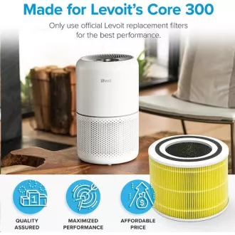 Levoit filtr Core300-RF-PA pro prostředí se zvířaty pro Core300S a Core300 Levoit filtr Core300-RF-PA pro prostředí se zvířaty pro Core300S a Core300