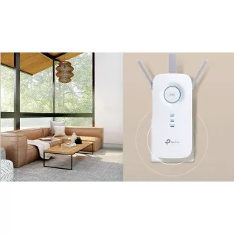 TP-Link RE550 OneMesh/EasyMesh WiFi5 Extender/Repeater (AC1900, 2, 4GHz/5Ghz, 1xGbELAN) TP-Link RE550 OneMesh/EasyMesh WiFi5 Extender/Repeater (AC1900, 2, 4GHz/5Ghz, 1xGbELAN)