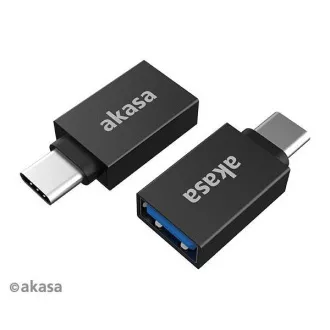 AKASA adaptér USB3.1 Gen2 Type-A na Type-C (F/M), 2ks v balení AKASA adaptér USB3.1 Gen2 Type-A na Type-C (F/M), 2ks v balení