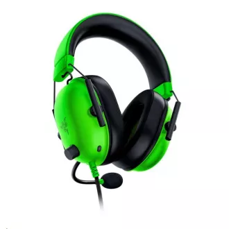 RAZER sluchátka Blackshark V2 X, drátové, zelená