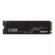 Kingston SSD 2TB (2048GB) KC3000 M.2 2280 NVMe™ PCIe Gen 4 (R 7000MB/s; W 7000MB/s)