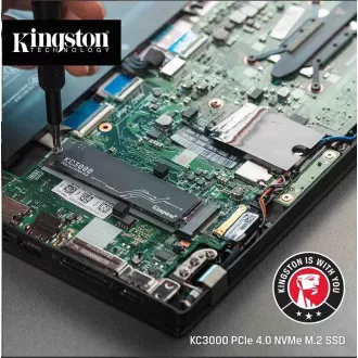Kingston SSD 2TB (2048GB) KC3000 M.2 2280 NVMe™ PCIe Gen 4 (R 7000MB/s; W 7000MB/s) Kingston SSD 2TB (2048GB) KC3000 M.2 2280 NVMe™ PCIe Gen 4 (R 7000MB/s; W 7000MB/s)