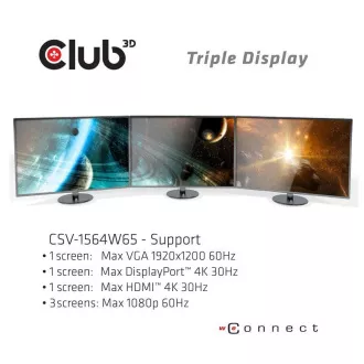 Club3D Dokovací stanice USB-C 14v1, 1xDP, 1xHDMI, 1xVGA, 2xUSB-C, 5xUSB, čtečka SD karet, černá Club3D Dokovací stanice USB-C 14v1, 1xDP, 1xHDMI, 1xVGA, 2xUSB-C, 5xUSB, čtečka SD karet, černá