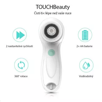 TOUCHBeauty 0759A Čisticí kartáč na pleť 3v1 růžový TOUCHBeauty 0759A Čisticí kartáč na pleť 3v1 růžový
