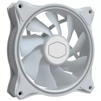 Cooler Master ventilátor MasterFan MF120 Halo 3in1 White, 3x120mm, ARGB, bílá Cooler Master ventilátor MasterFan MF120 Halo 3in1 White, 3x120mm, ARGB, bílá