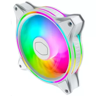 Cooler Master ventilátor MasterFan MF120 Halo 3in1 White, 3x120mm, ARGB, bílá Cooler Master ventilátor MasterFan MF120 Halo 3in1 White, 3x120mm, ARGB, bílá