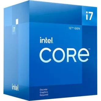 CPU INTEL Core i7-12700F, 4, 90 GHz, 25MB L3 LGA1700, BOX (bez VGA)
