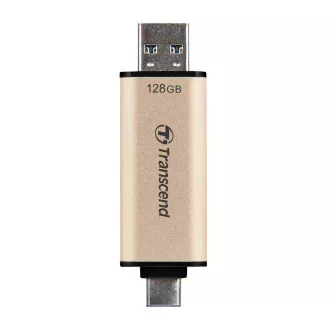 TRANSCEND Flash Disk 128GB JetFlash®930C, TLC, USB 3.2/USB Type C (R:420/W:400 MB/s) černý