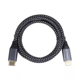 PREMIUMCORD Kabel HDMI 2.1 High Speed + Ethernet kabel 8K@60Hz, zlacené konektory, 3m