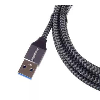 PREMIUMCORD Kabel USB-C na USB 3.0 A (USB 3.1 generation 1, 3A, 5Gbit/s) 1m oplet