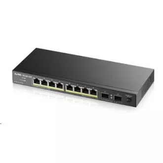 Zyxel GS1100-10HP v2 10-port Desktop Gigabit PoE Switch, 8x gigabit PoE RJ45, 2x SFP, 120W PoE budget Zyxel GS1100-10HP v2 10-port Desktop Gigabit PoE Switch, 8x gigabit PoE RJ45, 2x SFP, 120W PoE budget